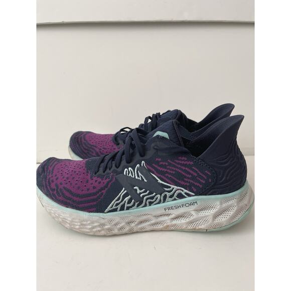 New Balance Fresh Foam W1080P10 Women 10 Blue Purple Athletic Sport Running main image 5